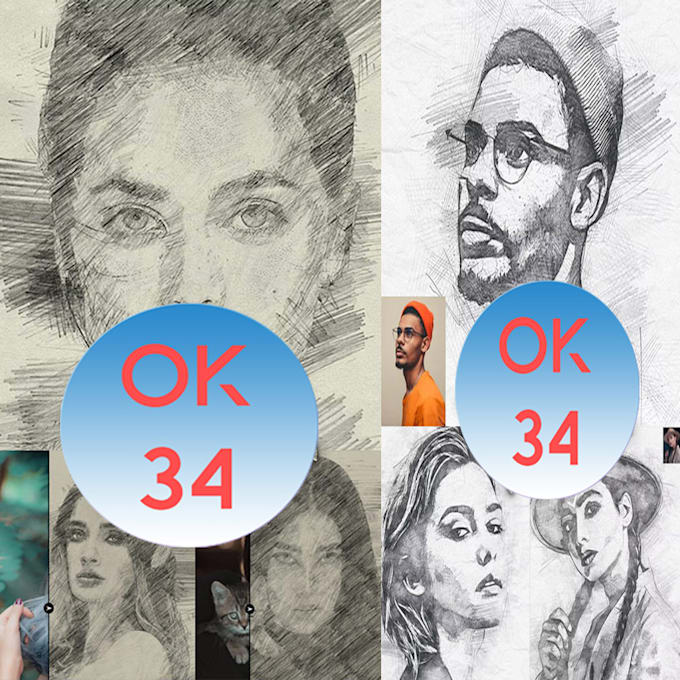 Make your normal photos to profile photo by Oktayriza | Fiverr