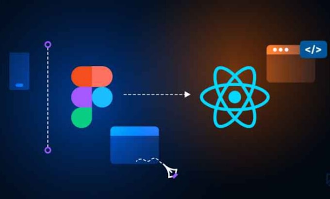 Convert figma to react js using tailwind css or bootstrap by ...