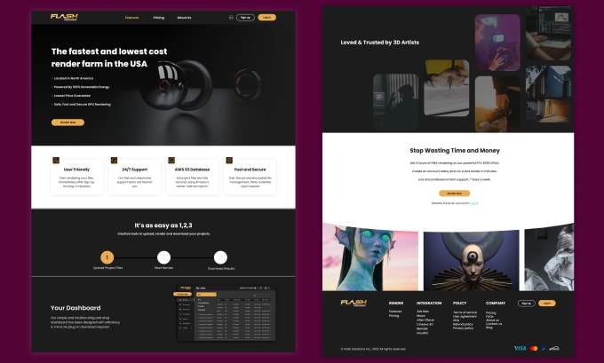 Do website ui ux design by Hamzaashraf001 Fiverr