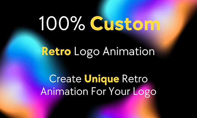 create stunning retro logo animation for your brand