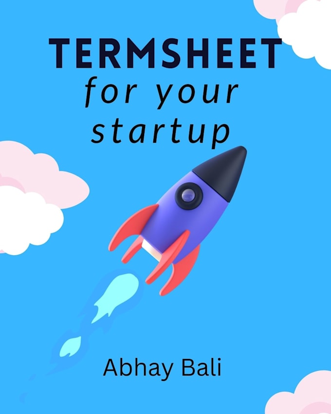 draft a term sheet for your startup