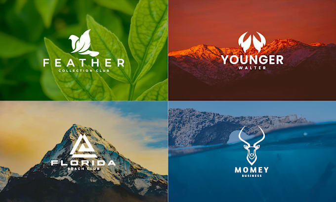 I will do modern minimalist unique business logo design