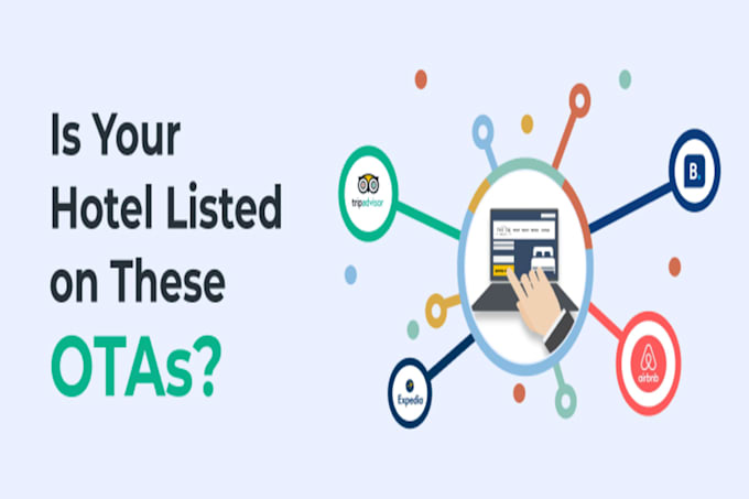 list your property in otas like airbnb booking com expedia etc