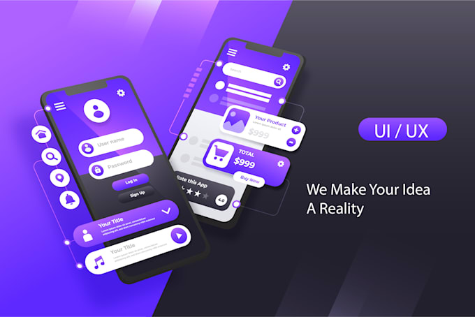 Do attractive mobile ui ux design or app ui ux design by Themeowl | Fiverr