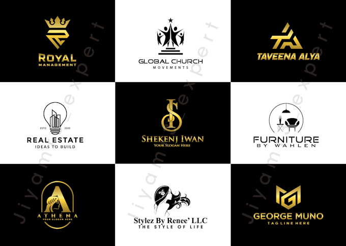 do modern stunning minimalist business logo design