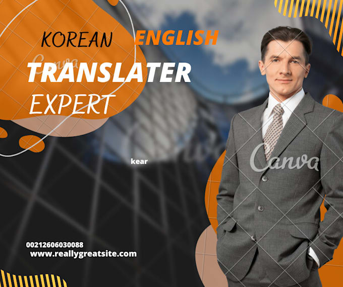 Professionaly translate high level of english to korean by
