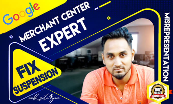 fix google merchant center misrepresentation suspension