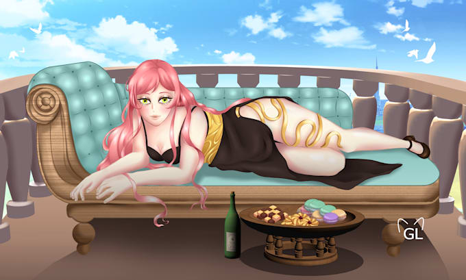 draw anime character art, your oc, nsfw, bl