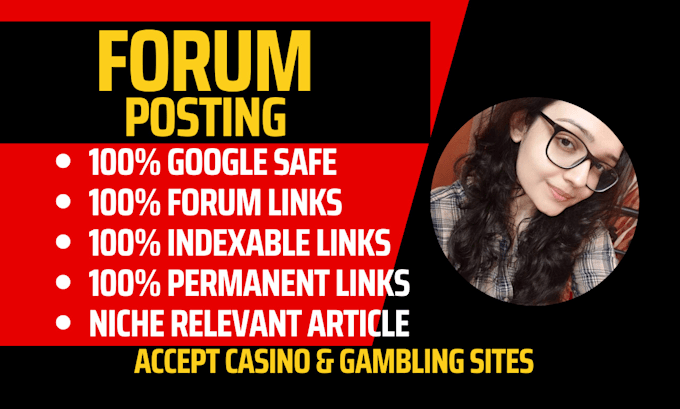do forum posting and forum backlinks