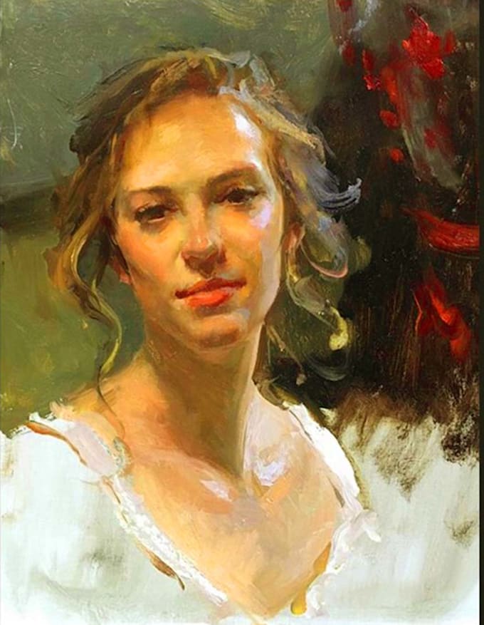 Draw digital oil painting based on your photo by Keirabeckman Fiverr