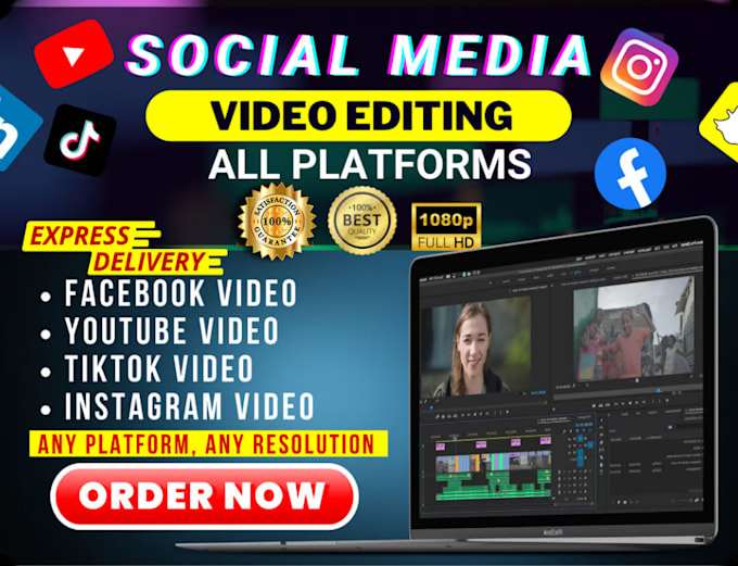 Be your professional long term youtube video editor by Boxboyreal1 | Fiverr