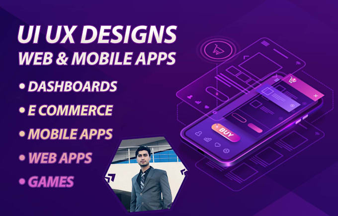 Design attractive mobile app ui ux design, web ui ux design by Rshehzad ...