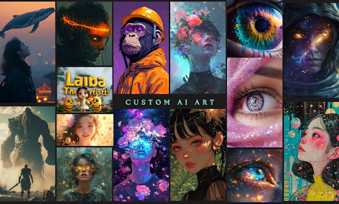 create ai generated art using your text and imagination