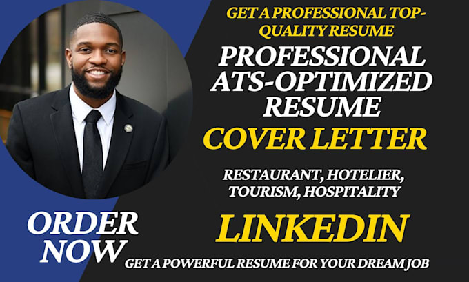 Create strong professional hospitality - Create Strong Professional Hospitality Restaurant Hotelier Resume Writing
