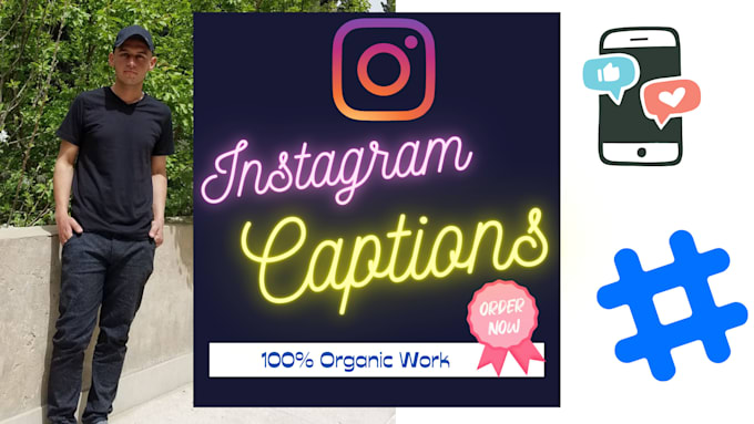 write your instagram caption