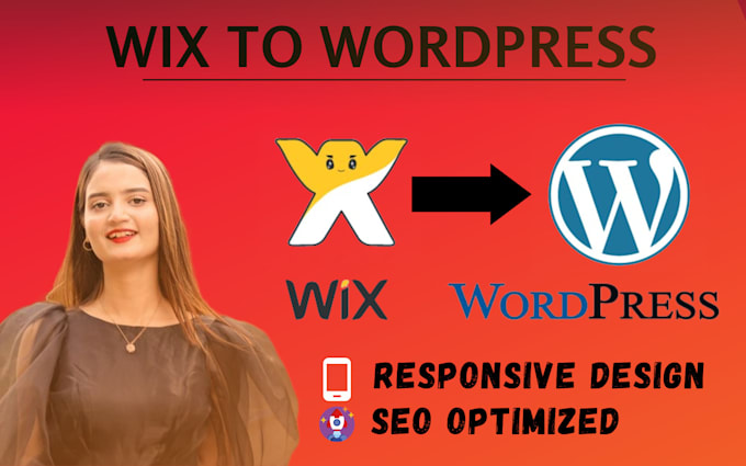 convert, clone, copy or migrate wix to wordpress website
