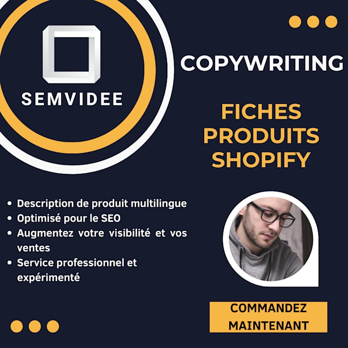 fr je vais créer votre fiche produit shopify SEO