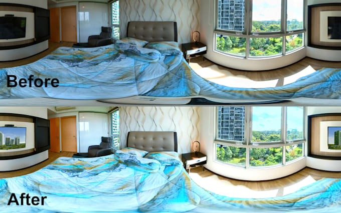 do enhance photo editing and monopod remove for 360 photos