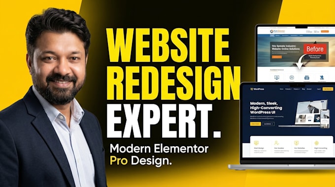 redesign or clone a corporate wordpress business website