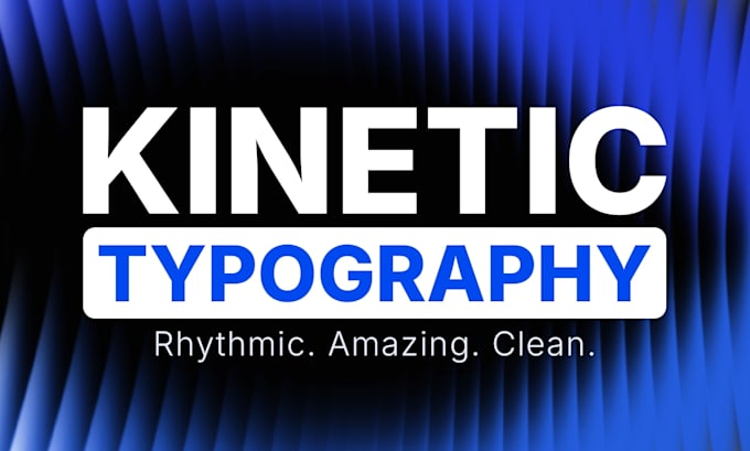 create professional text animation and kinetic typography