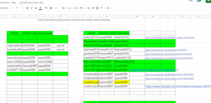 do prospect list, email list building and b2b lead generation
