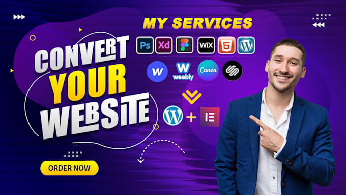 do pixel perfect PSD to wordpress,xd,figma to wordpress conversion