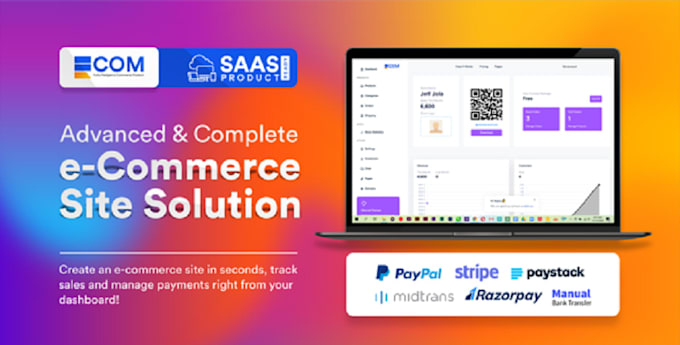 make a website ecom fast multi store front builder saas similar to shopify