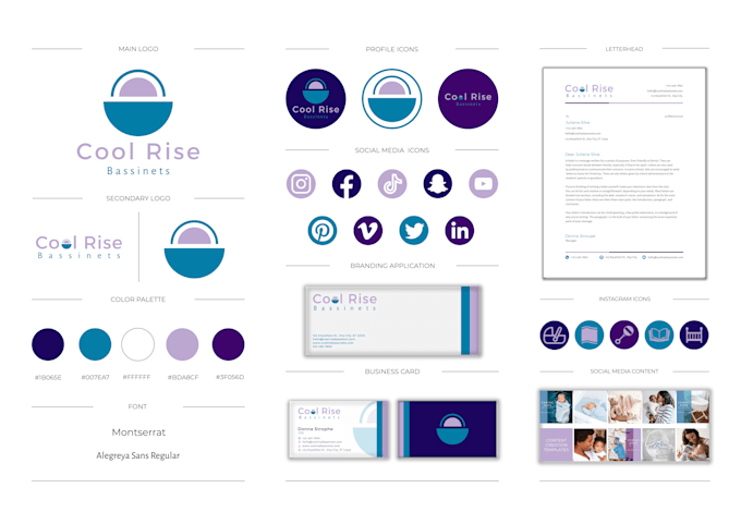 Develop your brand identity by Zanijahs36 | Fiverr