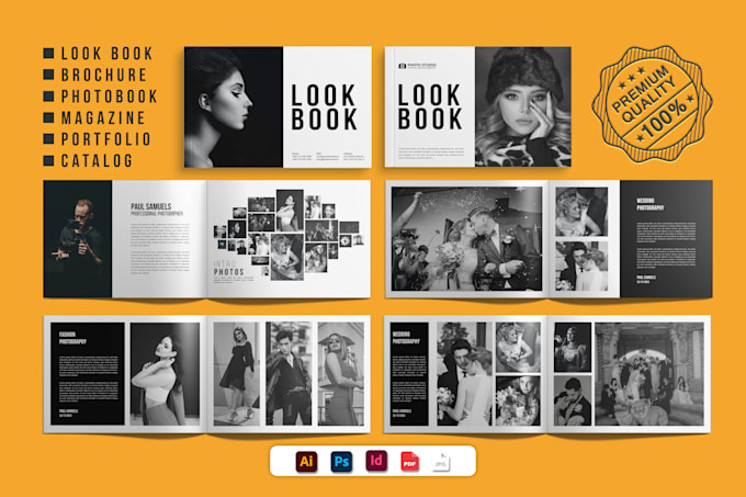 Big Deals! I will design digital fashion lookbook product brochure catalog magazine portfolio  for $25