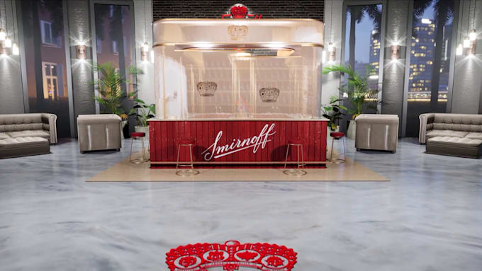 do basic virtual studio design in unreal engine
