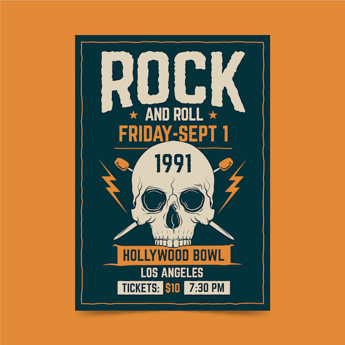 do high quality vintage poster design