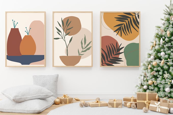 design printable minimalist boho wall art for your etsy shop