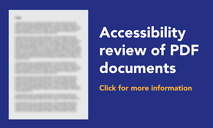 Audit pdf documents for ada and section 508 compliance by Bycassieallen ...