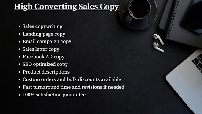 Create your perfect sales copy by Yango14 | Fiverr