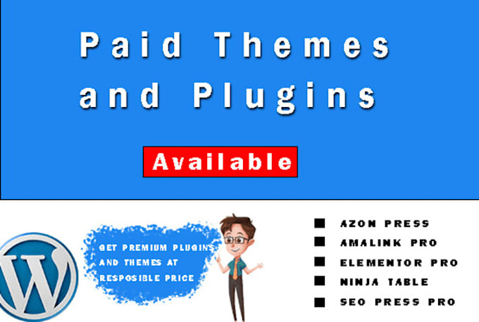 install paid plugins and themes on your website