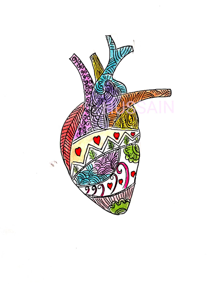 make drawings and sketches of anatomy for your project