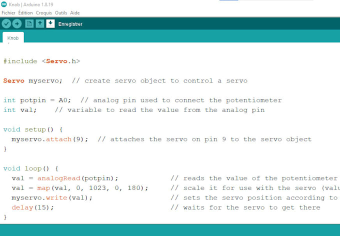 Do arduino projects coding and programing by Alaeddinezeghin | Fiverr