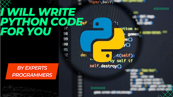 Do python programming code by Security_fuse_ | Fiverr