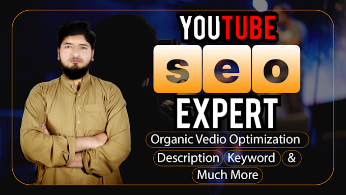 be your youtube channel manager and SEO expert