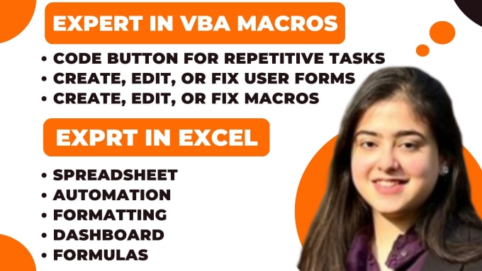 Create Vba Macros Excel Dashboard Spreadsheet And Formula By Uzmamirza687 Fiverr 7469