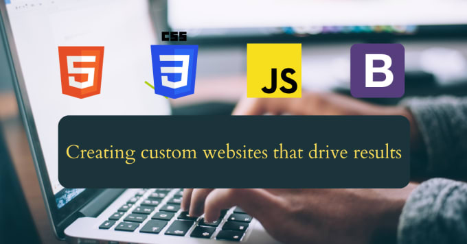 Create a unique custom professional and seo friendly website using html ...