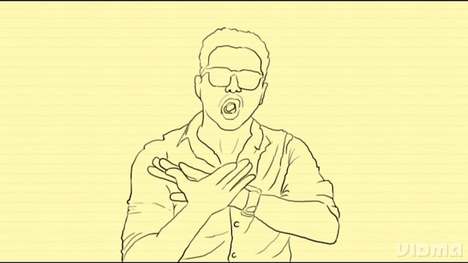 do line art animation or video