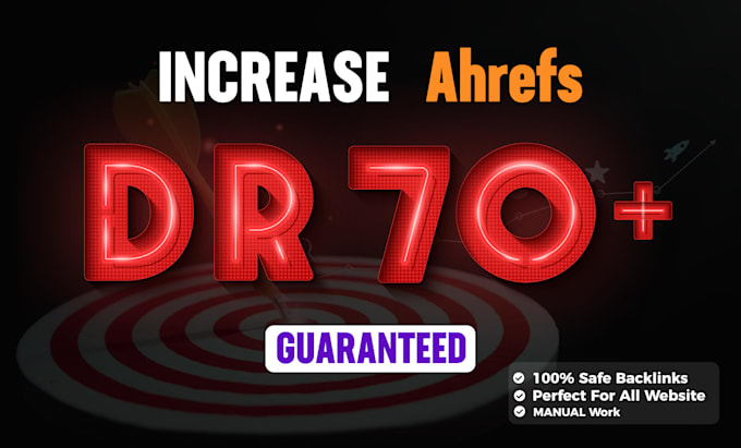 increase domain rating ahrefs dr using high authority dofollow SEO backlinks