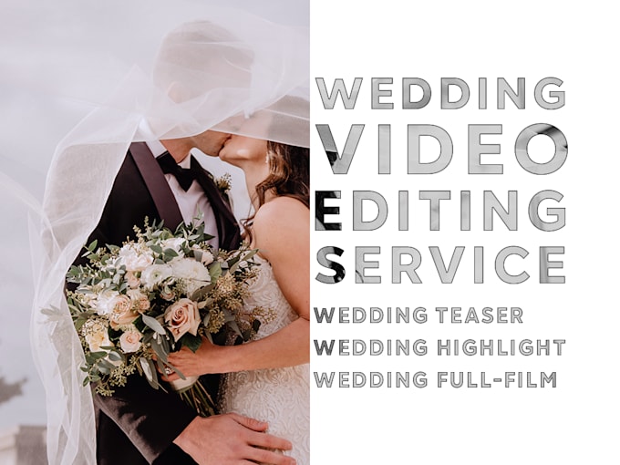 Edit wedding video with cinematic and storytelling style by