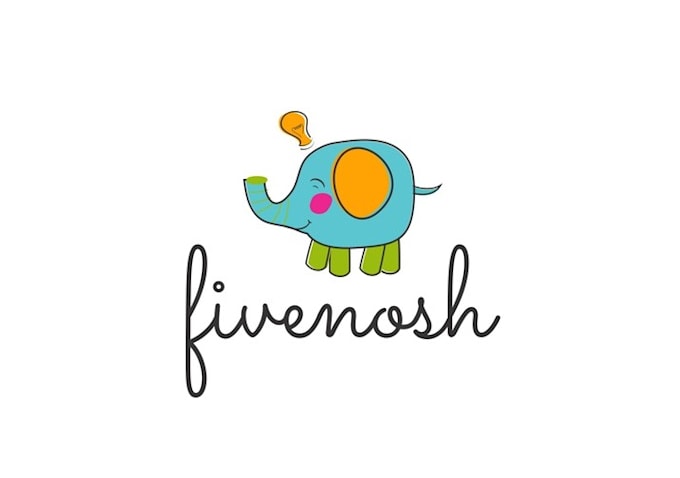 provide professional five nosh logo design