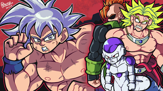 draw characters and wallpapers for you