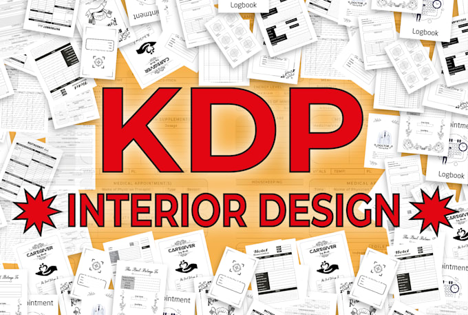 provide amazon KDP interior design for low content KDP books