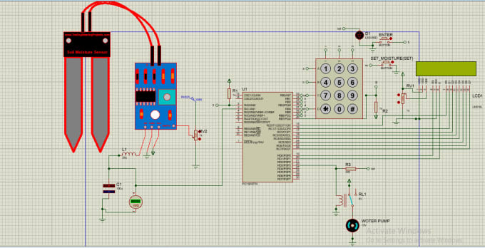 Do design and simulate circuit in proteus by Ushansooriyaban Circuit Diagram