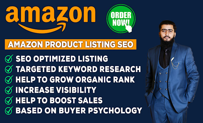 do amazon listing optimization SEO optimized title bullet points and description