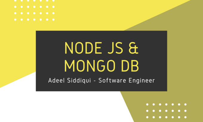 Develop a high quality rest api using node js and mongodb by ...